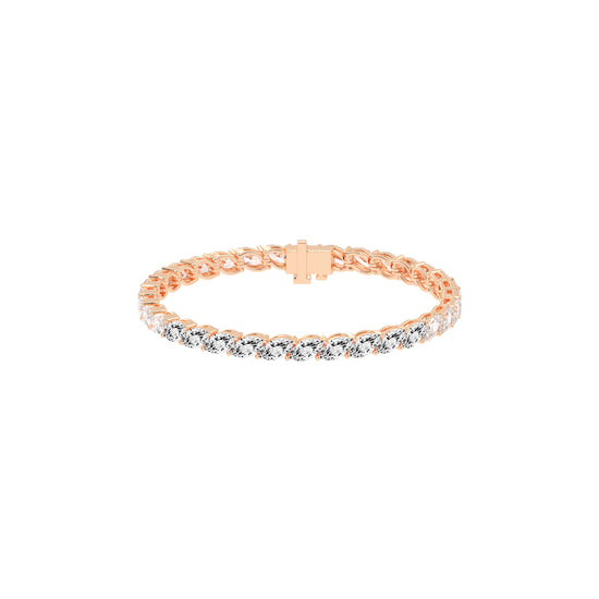 Vesper Marquise Cut Tennis Lab Diamond Bracelet