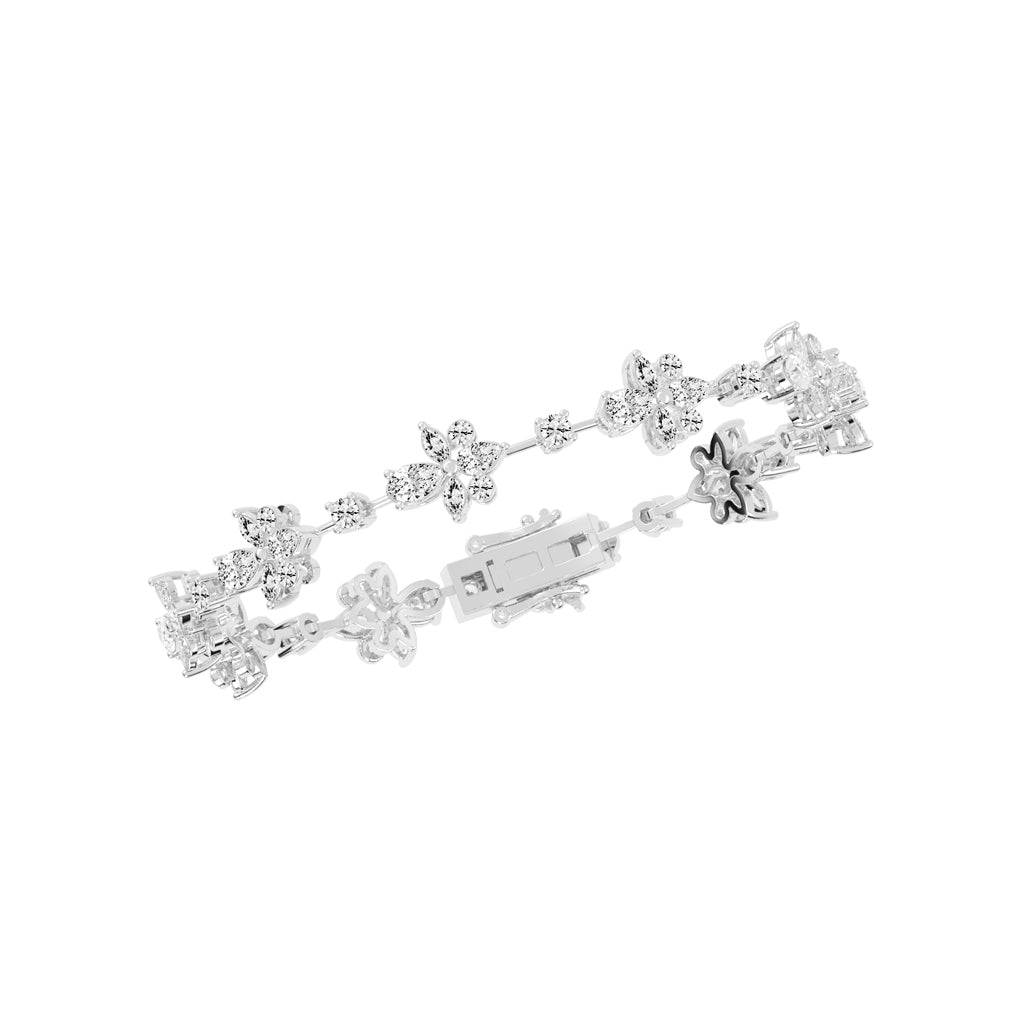 Aelina Bloom Fancy Lab Diamond Bracelet