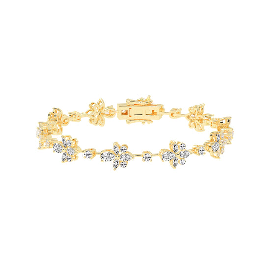Aelina Bloom Fancy Lab Diamond Bracelet