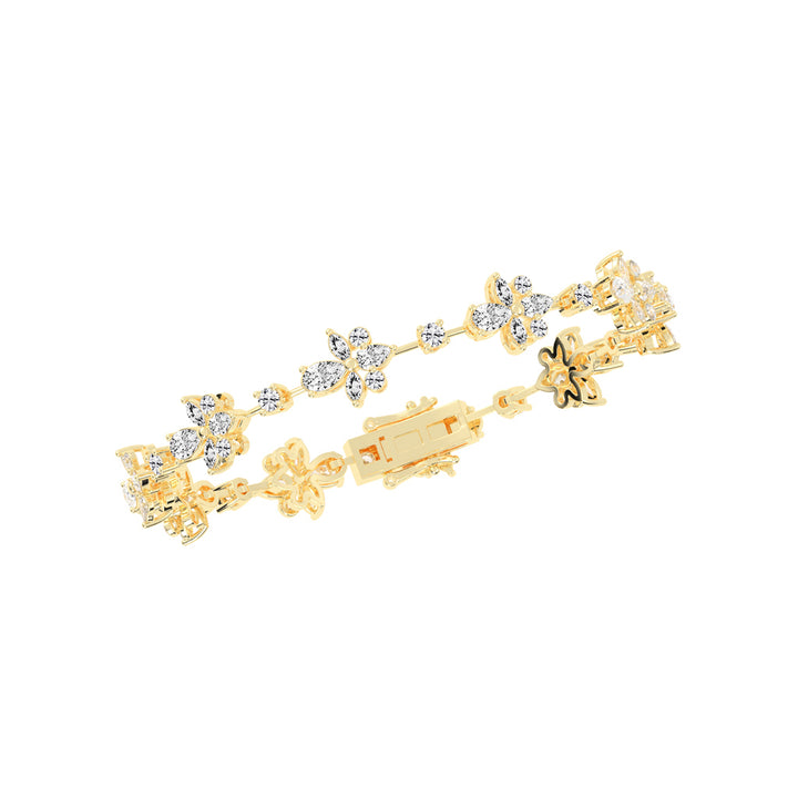 Aelina Bloom Fancy Lab Diamond Bracelet