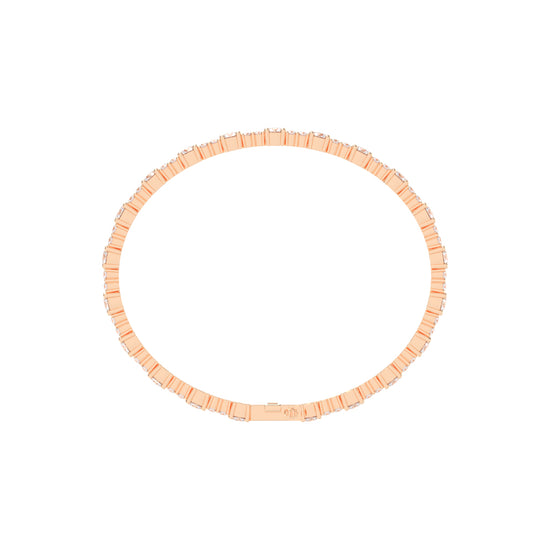 Fionna Round Cut Tennis Lab Diamond Bracelet