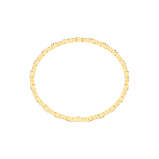 Fionna Round Cut Tennis Lab Diamond Bracelet