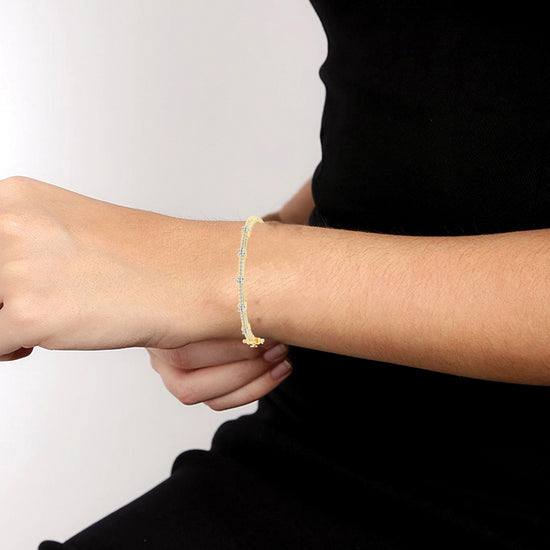 Starlight Path Diamond Bangle Bracelet