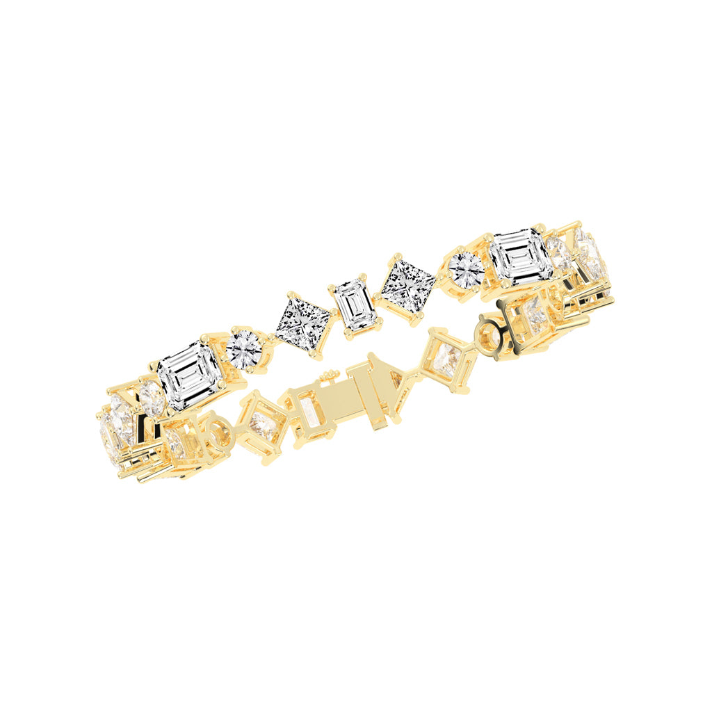Fael Fancy Lab Diamond Bracelet
