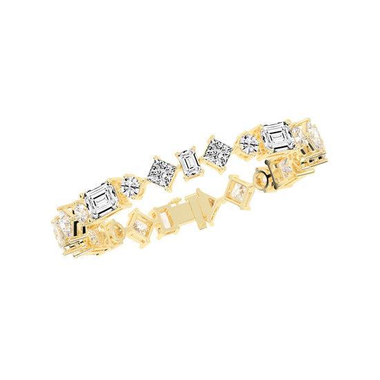 Fael Fancy Lab Diamond Bracelet