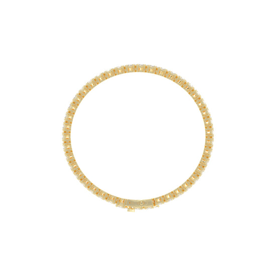 Architectural Gleam Emerald-Cut Diamond Bracelet