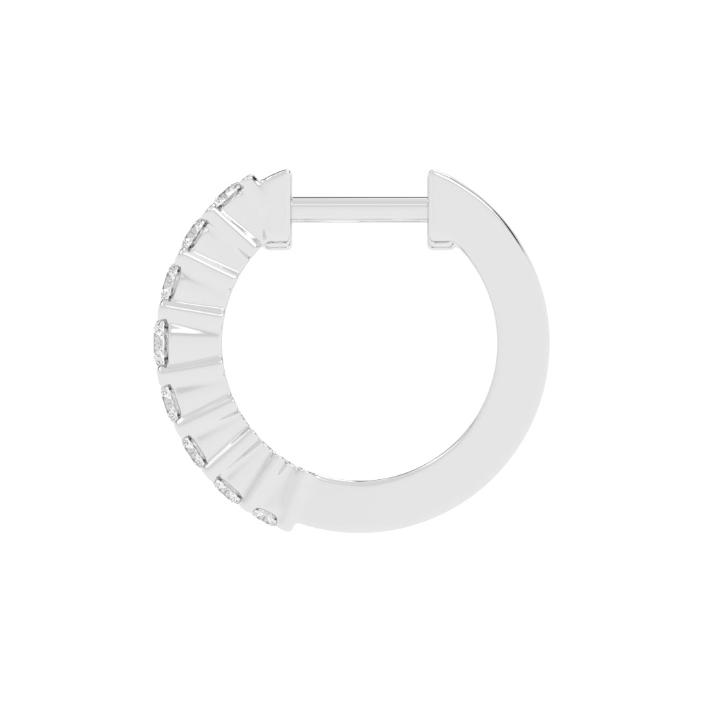 Scattered Sparkle Hoop Earrings