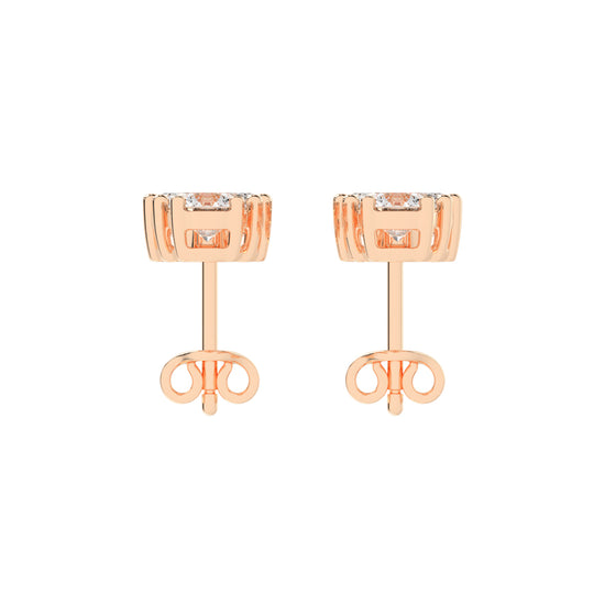 Trinity Glow Diamond Dangle Earrings