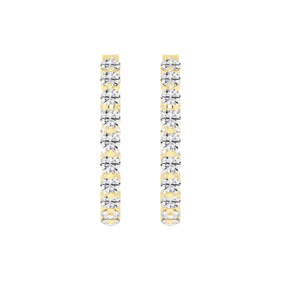 Eternal Elegance Diamond Earrings
