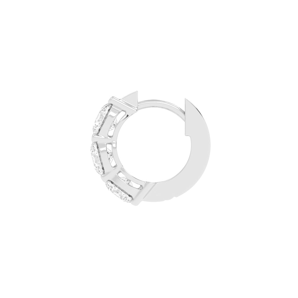 Trio Gleam Diamond Stud Earrings