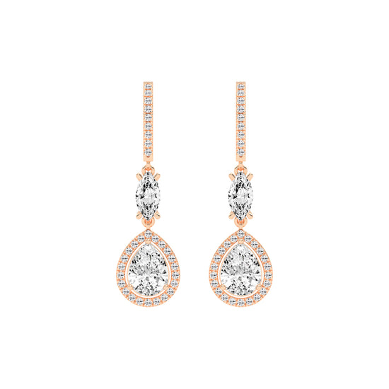 Elegance Teardrop Harmony Earrings