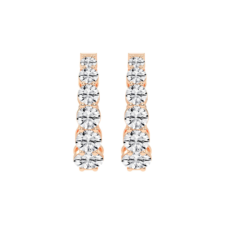 Classic Eternity Hoop Earrings