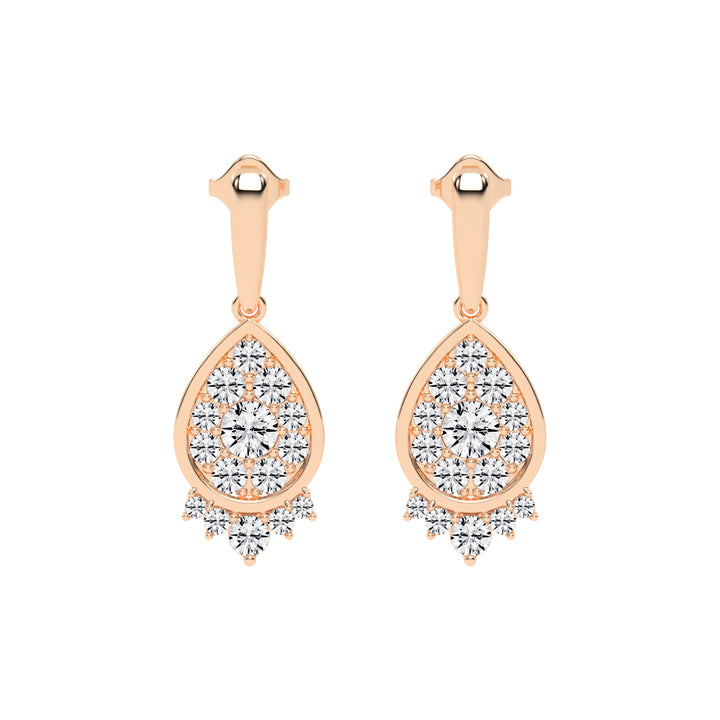 Lunara Pear Drop Earrings