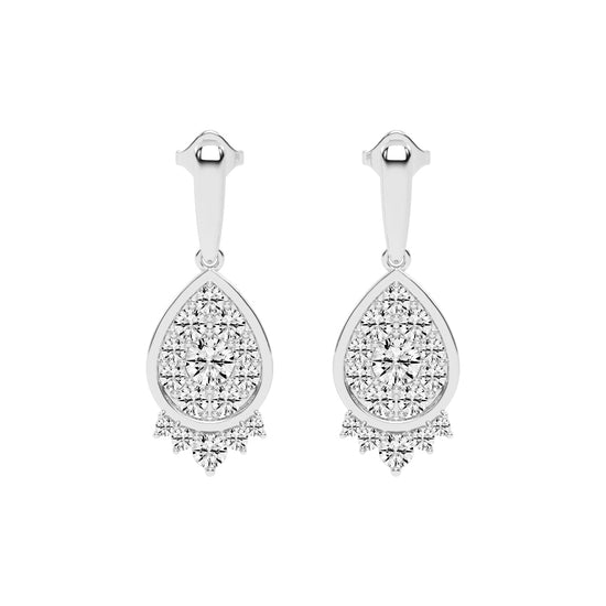 Lunara Pear Drop Earrings