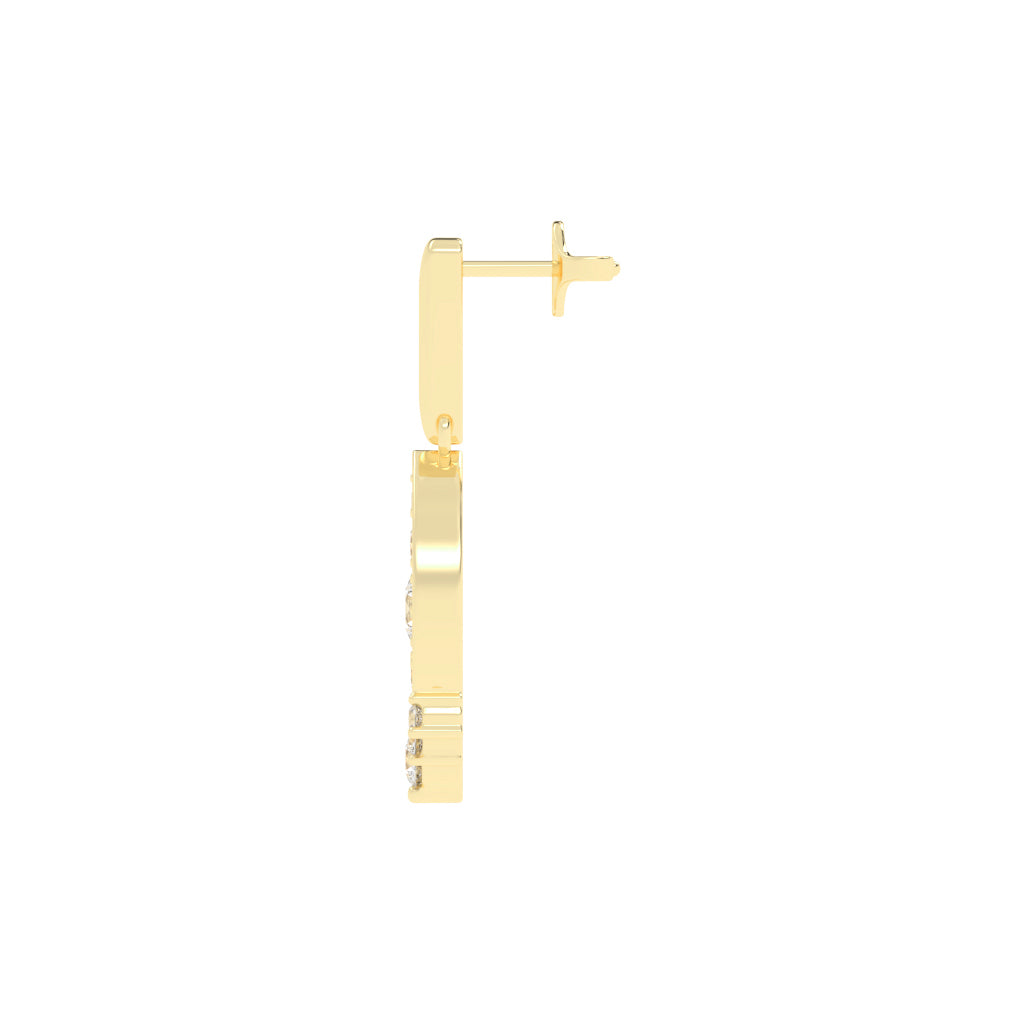 Lunara Pear Drop Earrings