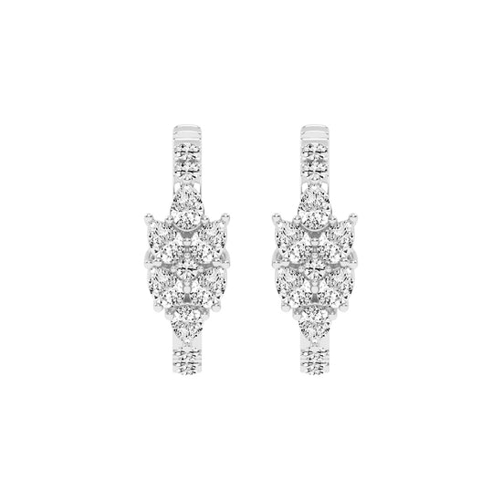 Eterna Petal Hoop Earrings