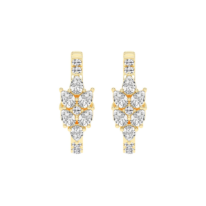 Eterna Petal Hoop Earrings