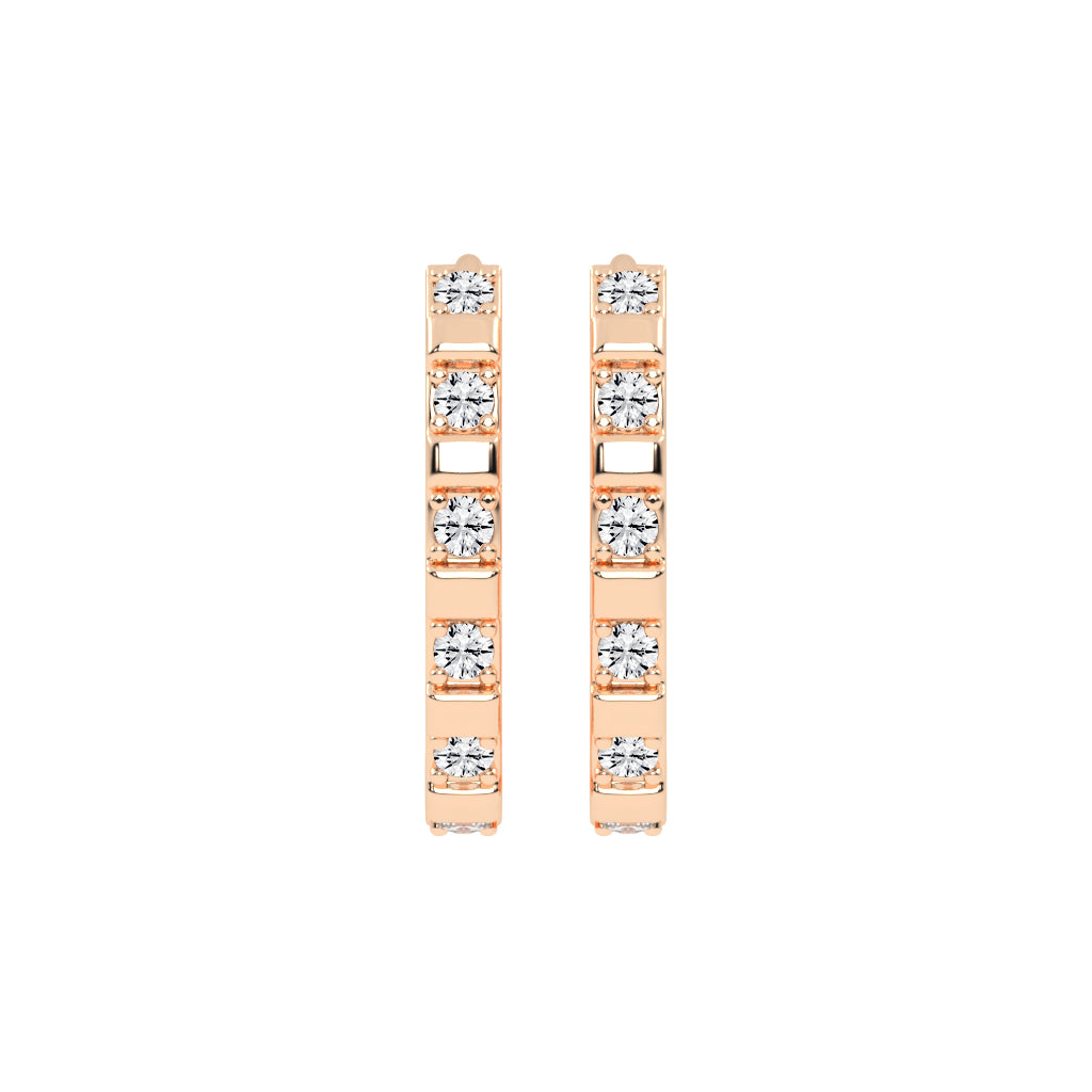 Illumia Round Huggie Hoops