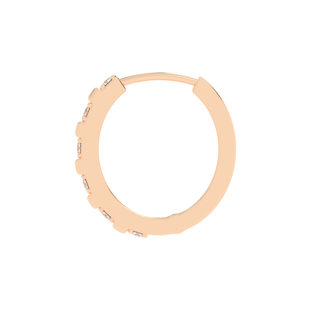 Illumia Round Huggie Hoops