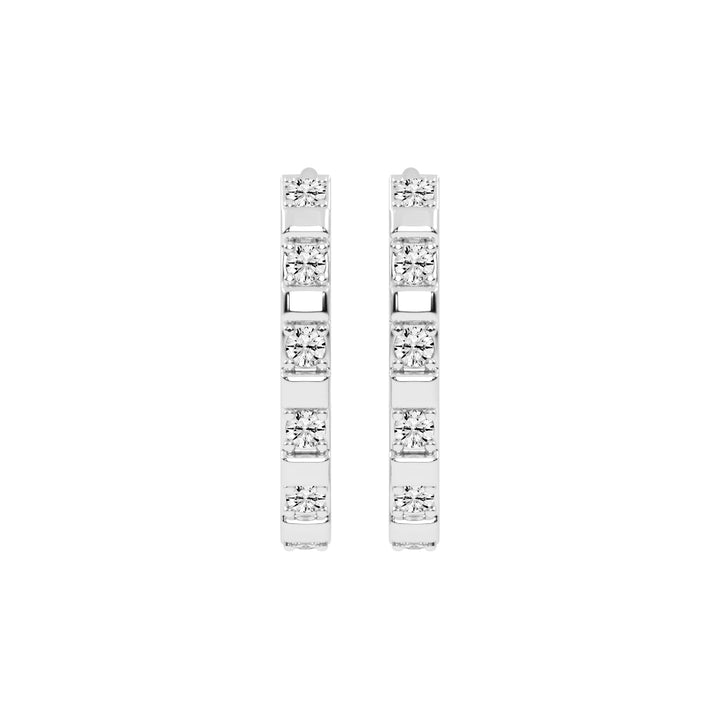 Illumia Round Huggie Hoops