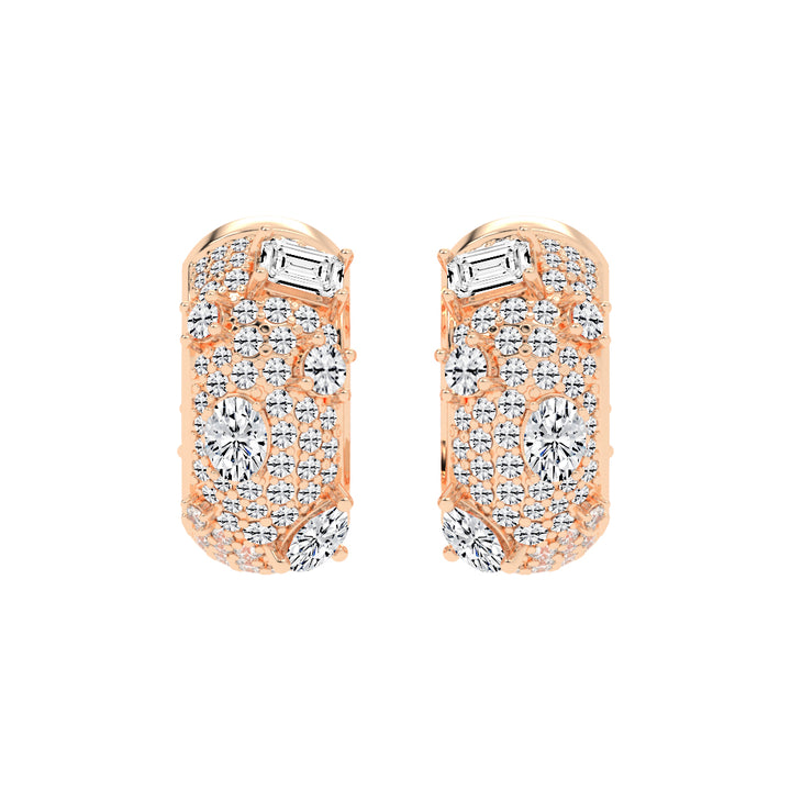 Ornate Shinelle Hoop Earrings