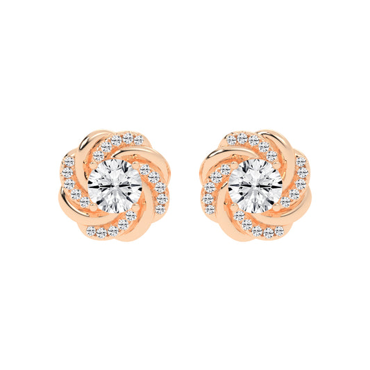 Glide Petal Stud Earrings