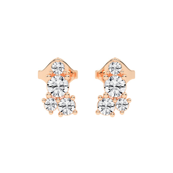 Cluster Stud Earrings
