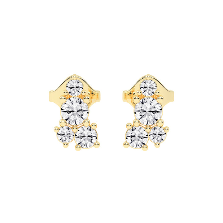 Cluster Stud Earrings