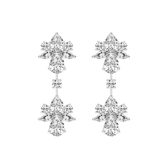 Twilight Bloom Cascade Earrings