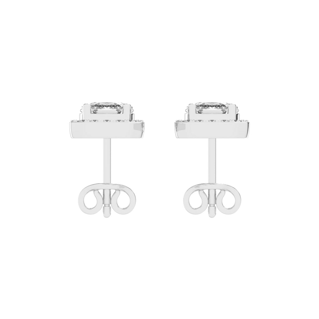Dual-Cut Diamond Designer Studs