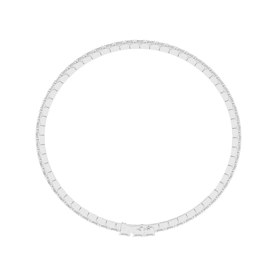 12Ct Emerald Shape Bracelet