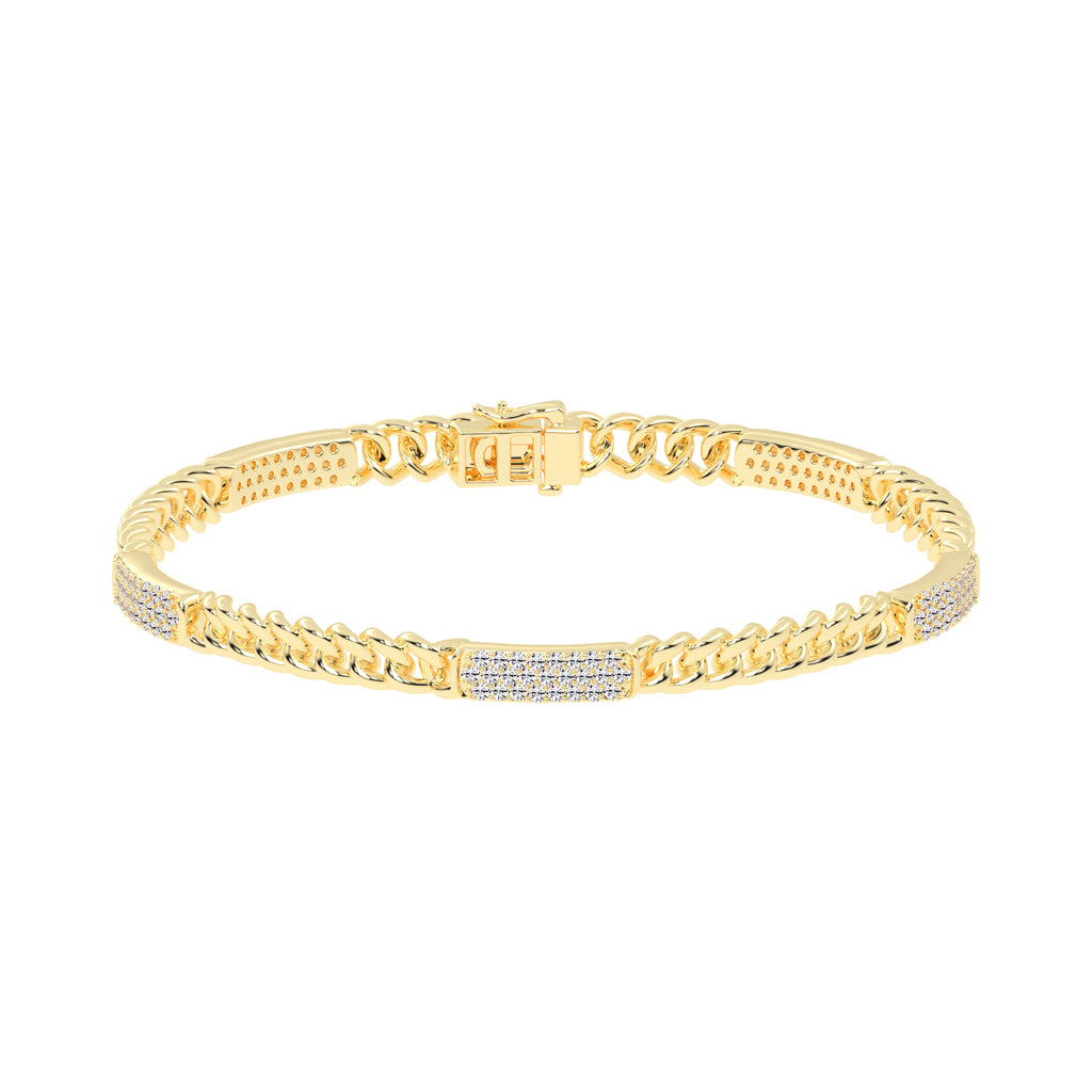 125Ct Round Shape Bracelet