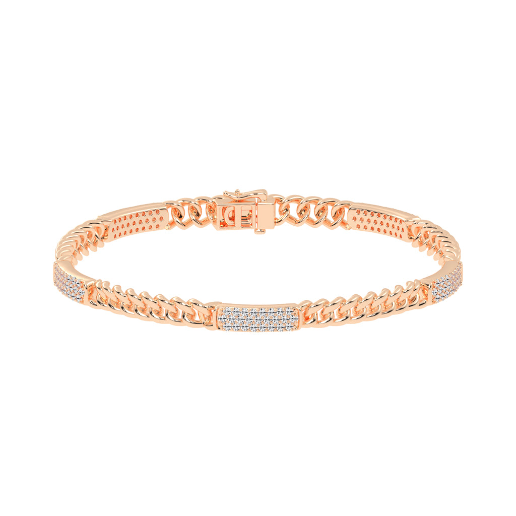 1.25Ct Round Shape Bracelet