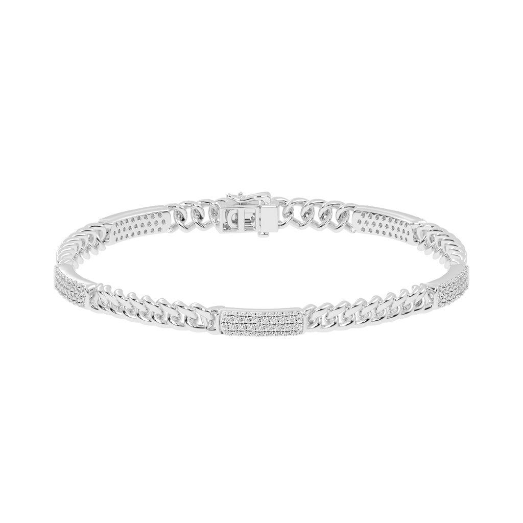 1.25Ct Round Shape Bracelet