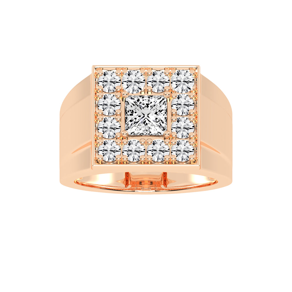 Majestic Radiance Diamond Signet