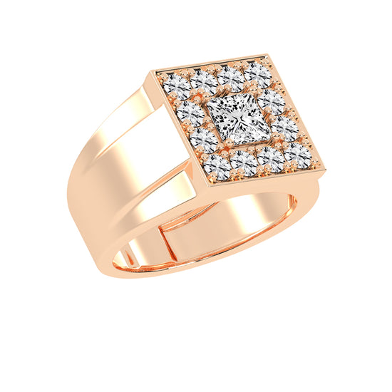 Majestic Radiance Diamond Signet