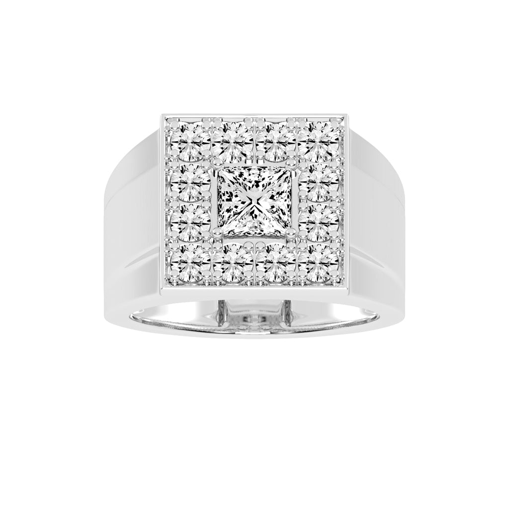 Majestic Radiance Diamond Signet