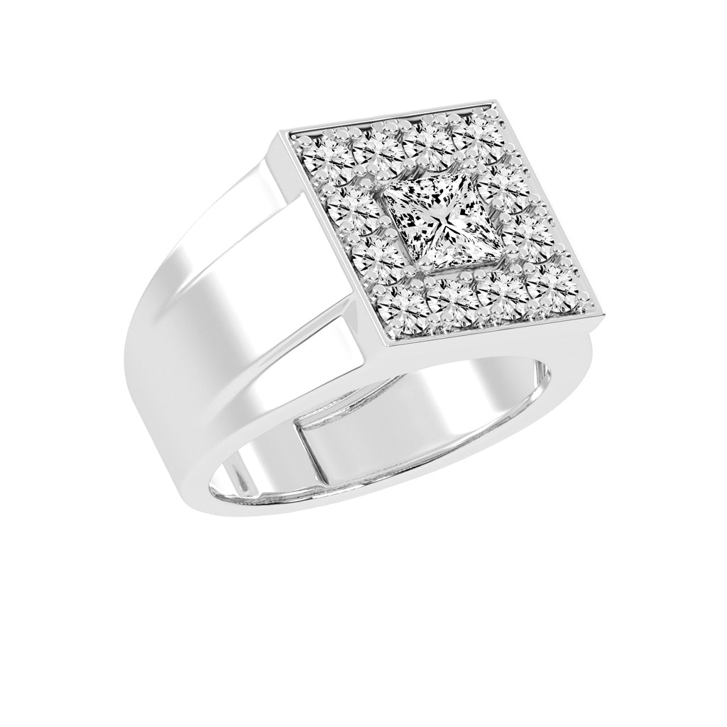 Majestic Radiance Diamond Signet