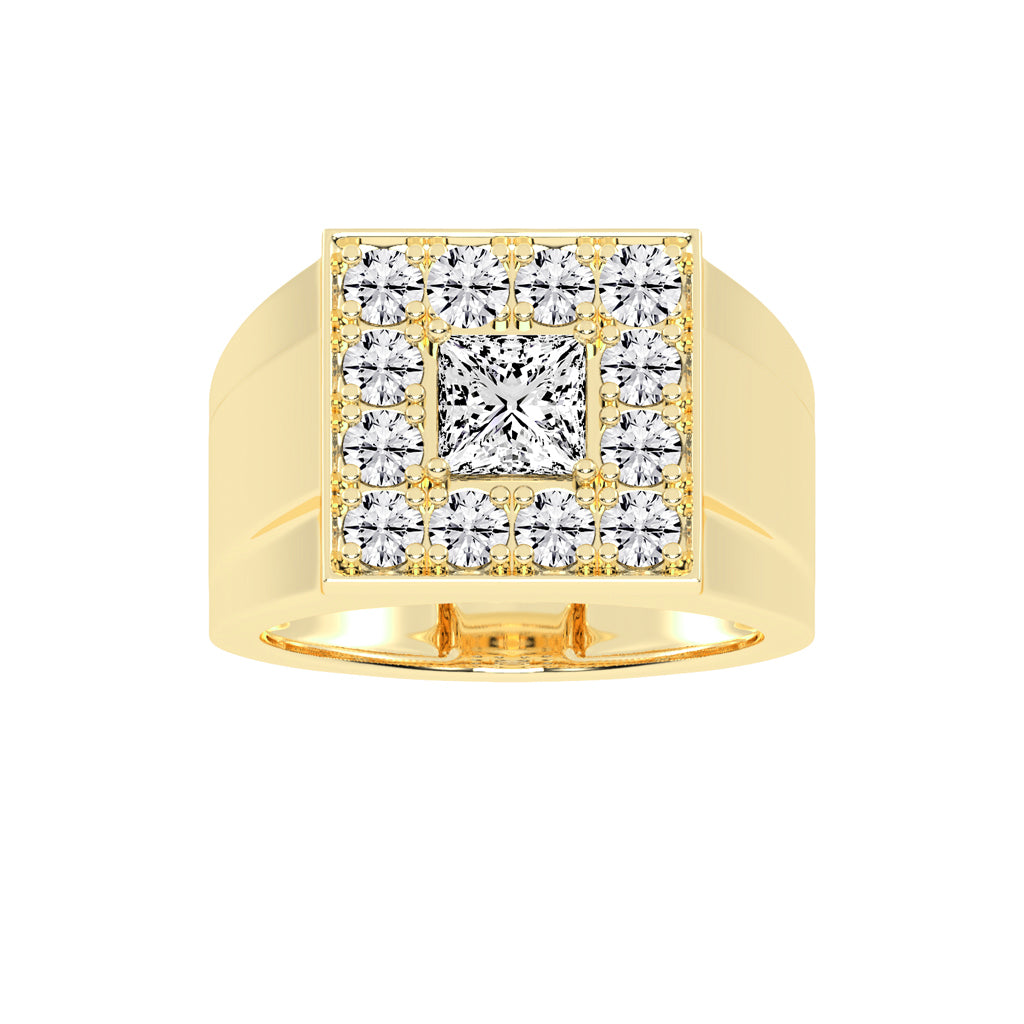 Majestic Radiance Diamond Signet
