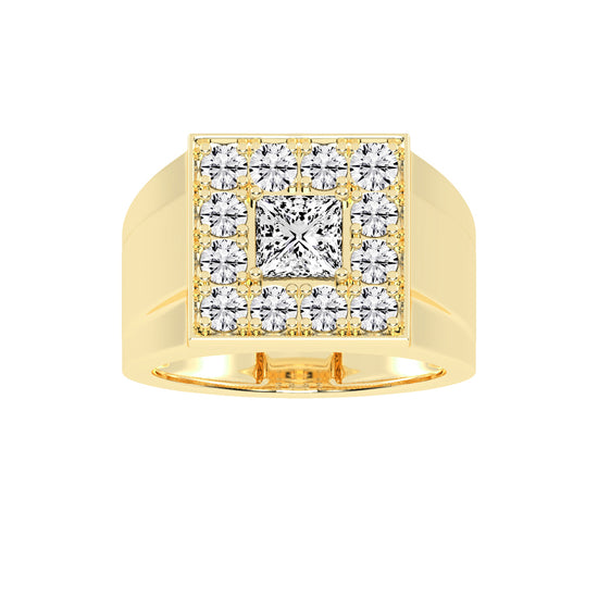 Majestic Radiance Diamond Signet
