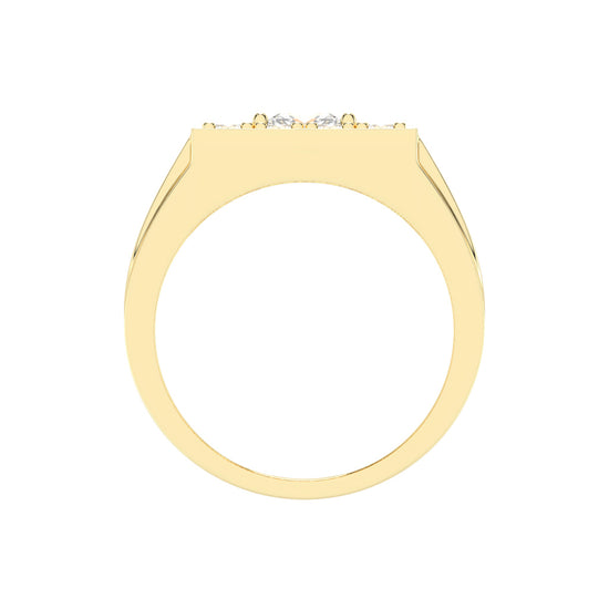 Majestic Radiance Diamond Signet