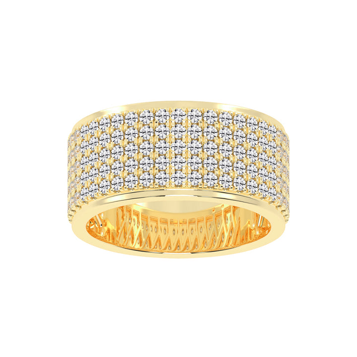 Cosmic Glow Diamond Statement Ring