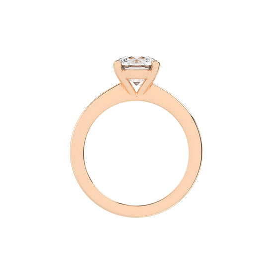 Soliantis round prong solitaire lab diamond ring