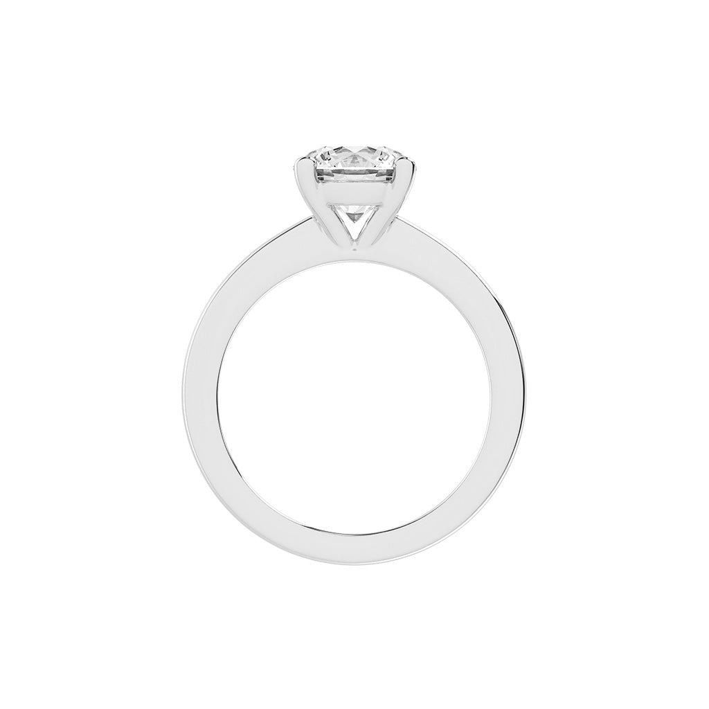 Soliantis round prong solitaire lab diamond ring