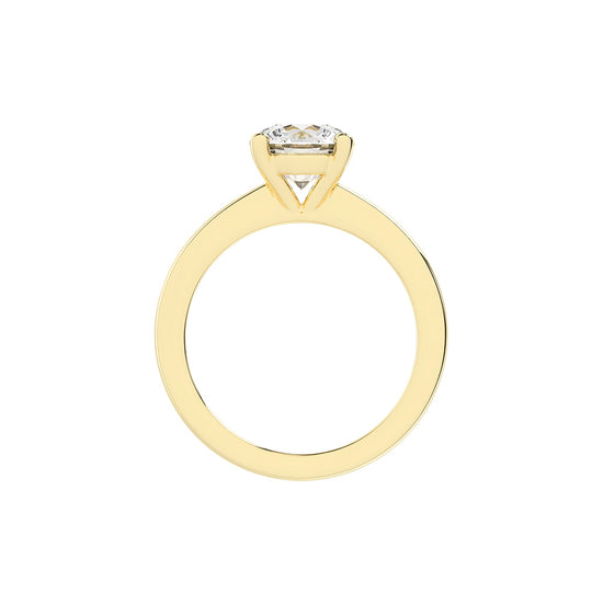Soliantis round prong solitaire lab diamond ring