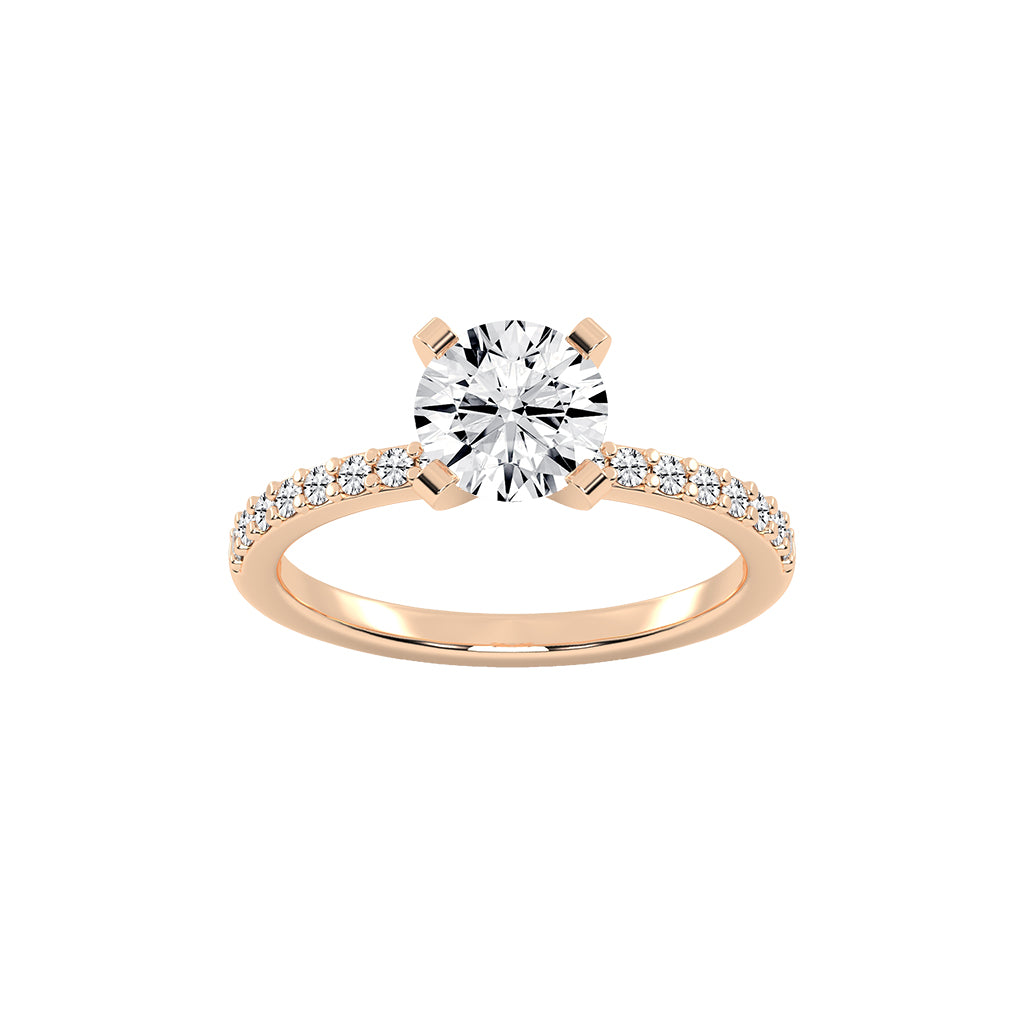 Stellar Sparkle Pav Diamond Ring