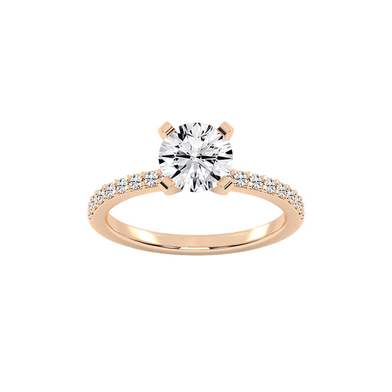 Stellar Sparkle Pav Diamond Ring