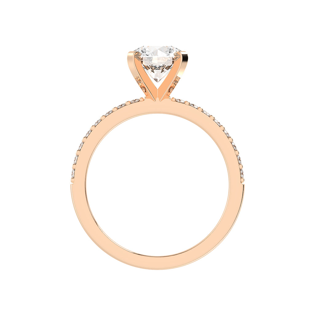 Stellar Sparkle Pav Diamond Ring