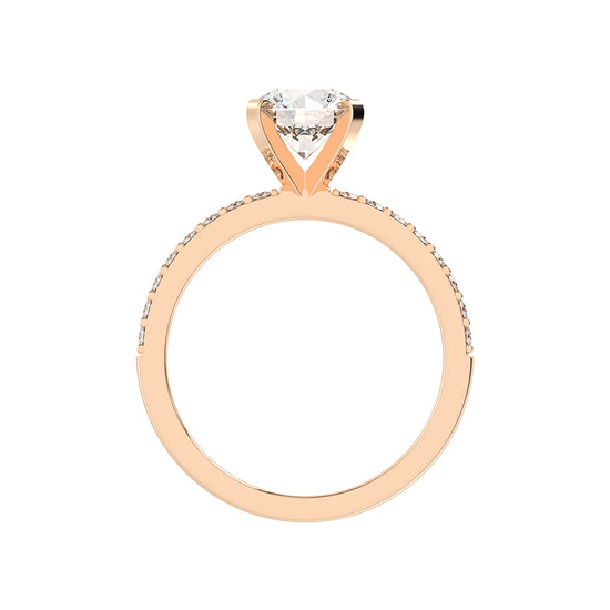 Stellar Sparkle Pav Diamond Ring