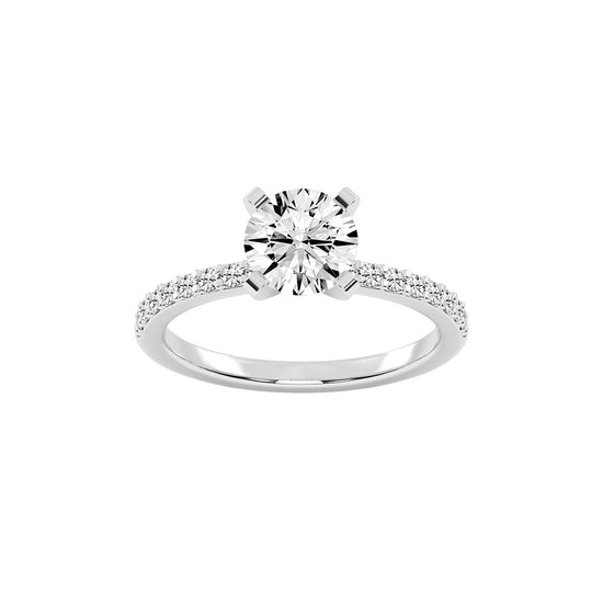 Stellar Sparkle Pavé Diamond Ring